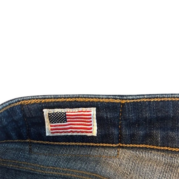 True Religion Womens Jeans Sz 28 Rhinestone Embellished Super T Stitch Skinny - Picture 16 of 16